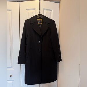 Sam Edelman Classic Black Pea Coat/ Size 2/ Excellent Condition